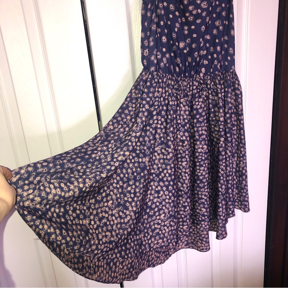 High-low floral dress